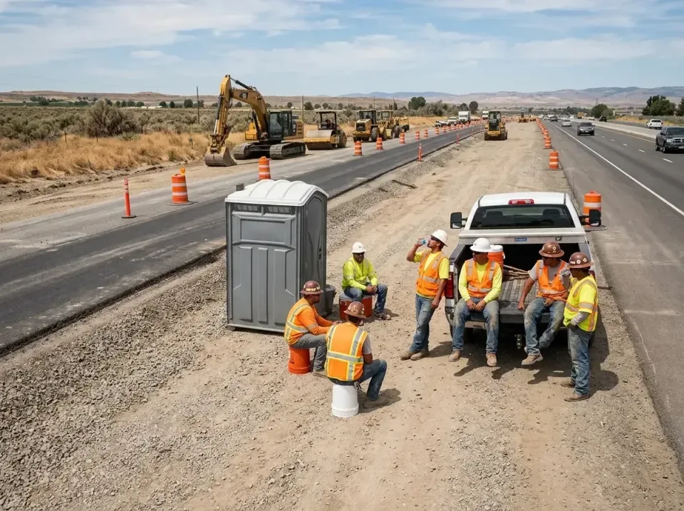 highway-road-construction-crew-007 — frequently asked questions, Porta Potty and Restroom Rentals in Lula, GA
